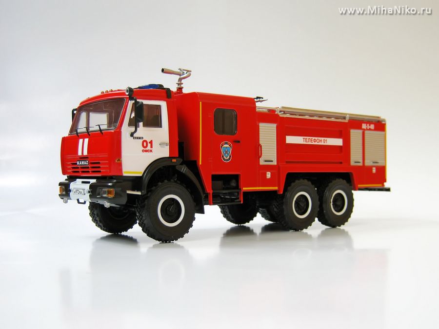 Пожарка КАМАЗ АЦ-5-40