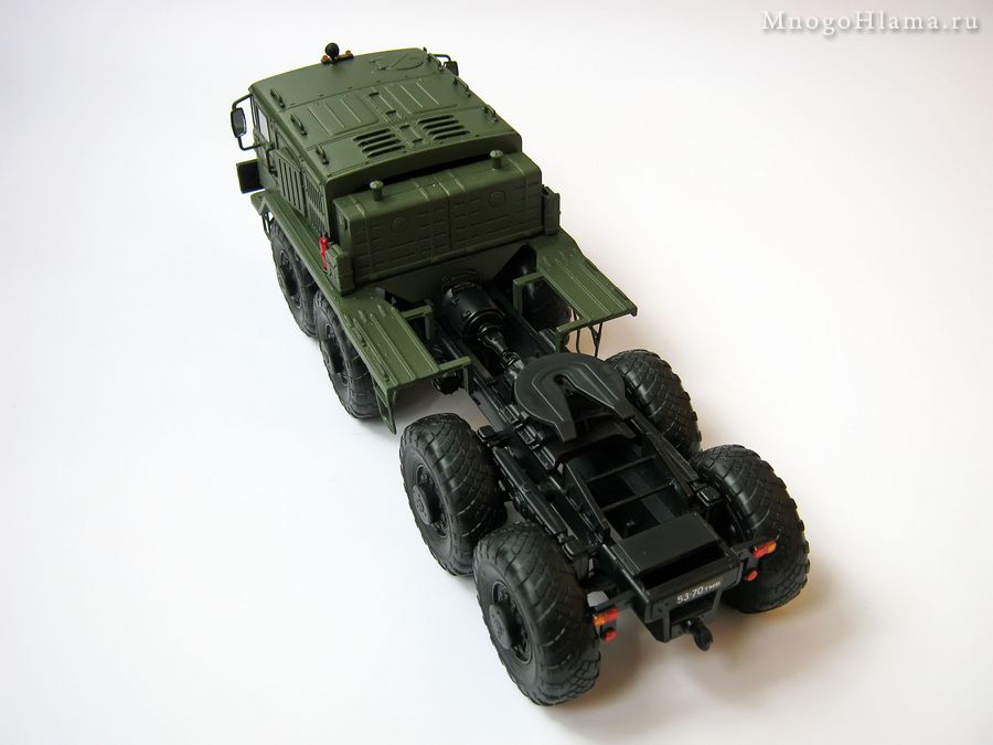 МАЗ-537 SSM 1:43 вид сверху