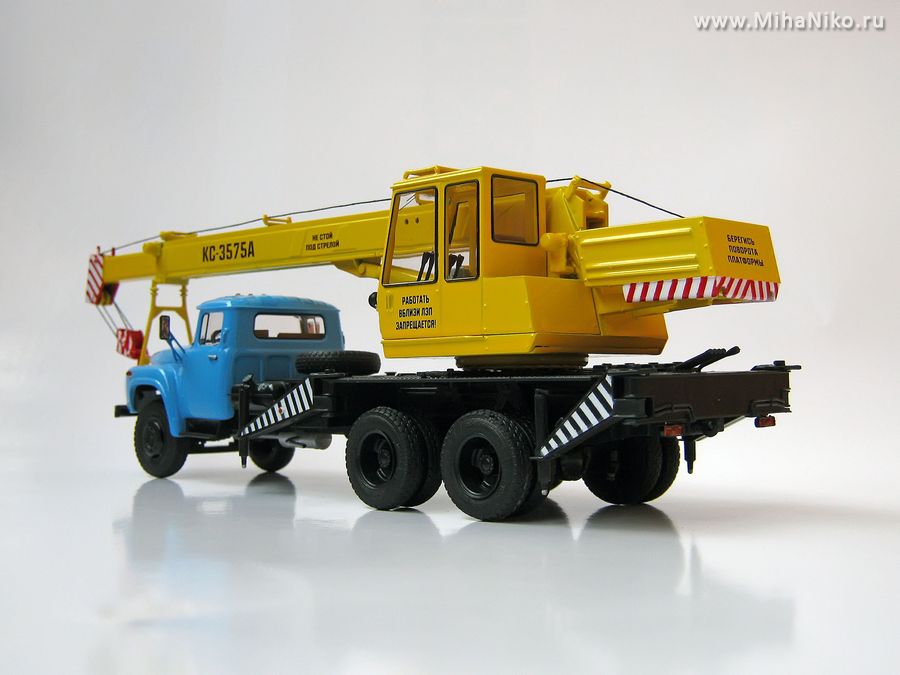 Модель собранного крана КС-3575А