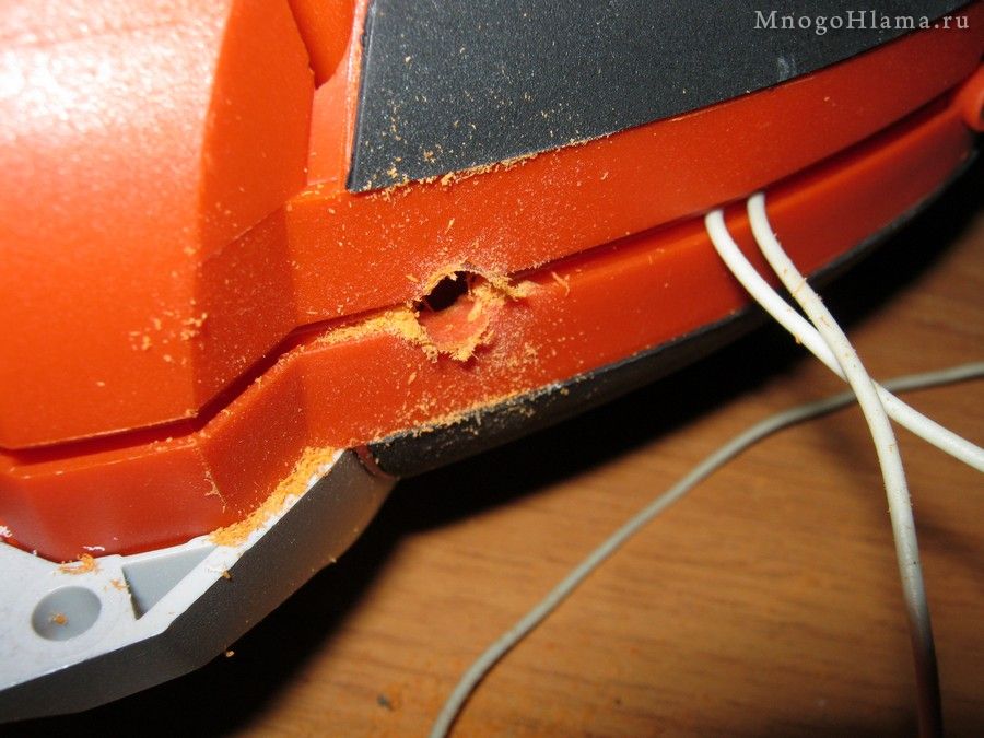 Самодельная светодиодная подсветка в лобзик Black&Decker KS950SLK