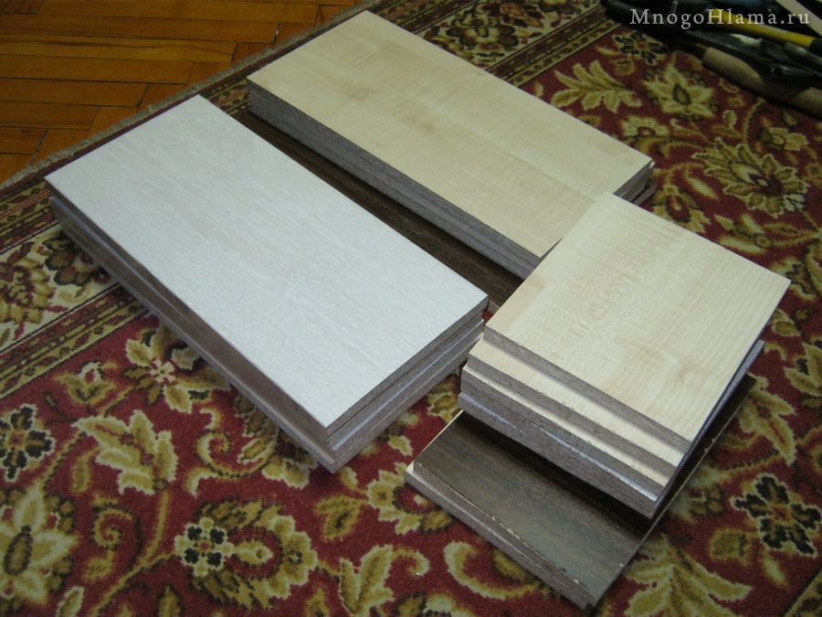 Куски ДСП для ящика