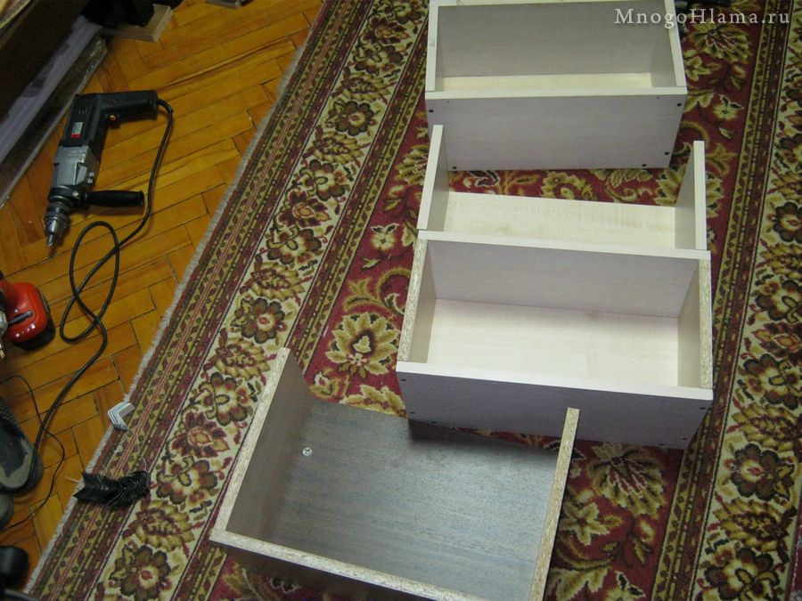 Сборка ящика для инструментального шкафа