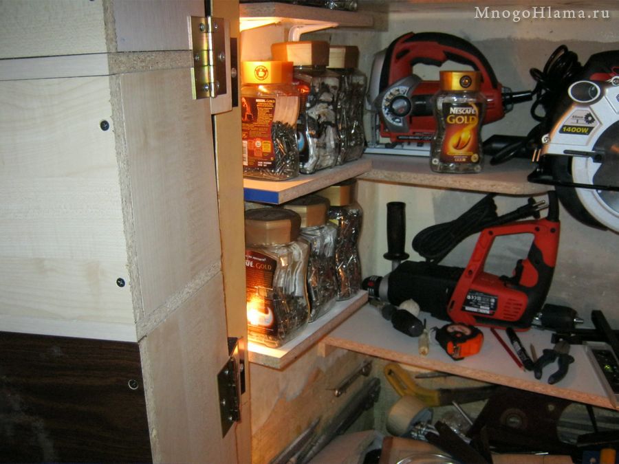 Излом ящика на мебельных петлях