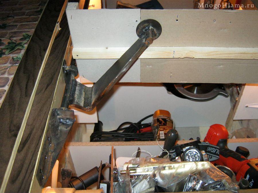 Основание самодельного шарнира