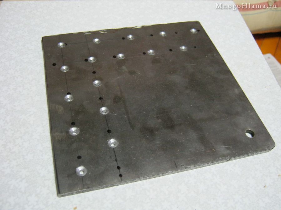 Основание для ящика из листового железа