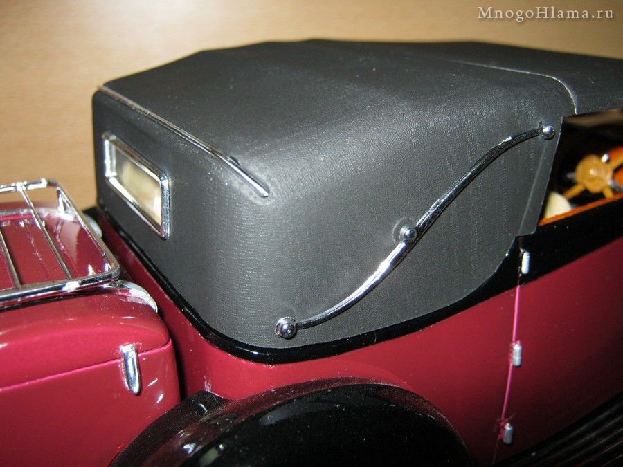 Крыша, тент Rolls-Royce Phantom Continental Revell