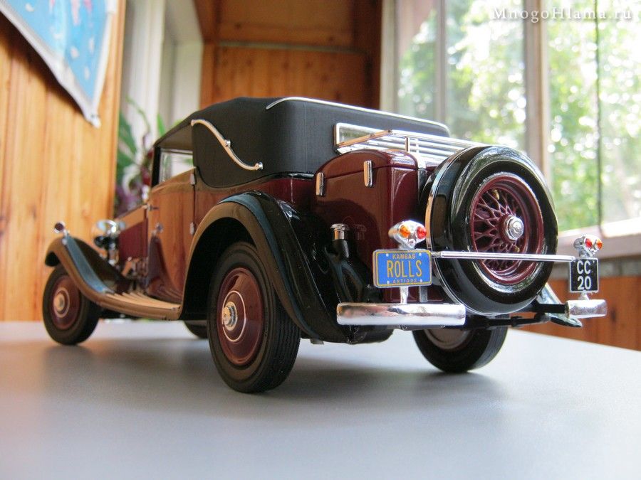 Сборка модели Rolls-Royce Phantom Continental II Revell