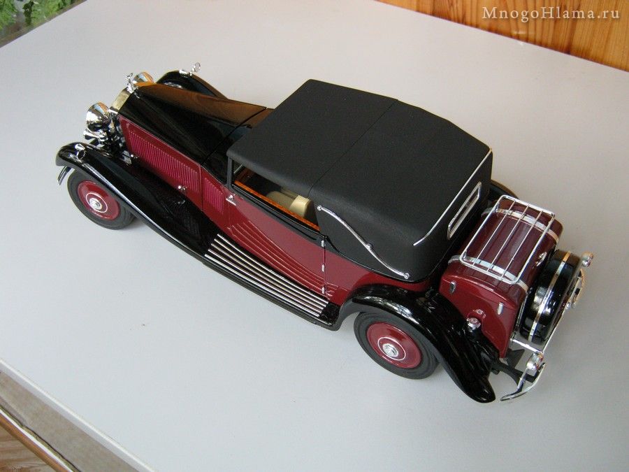 Сборка модели Rolls-Royce Phantom Continental II Revell