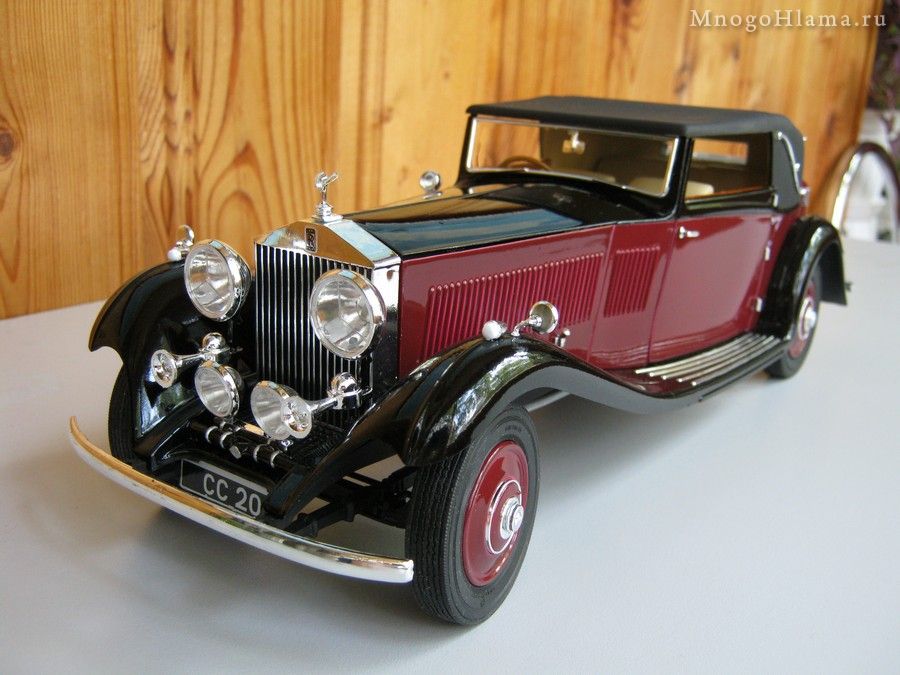 Сборка модели Rolls-Royce Phantom Continental II Revell