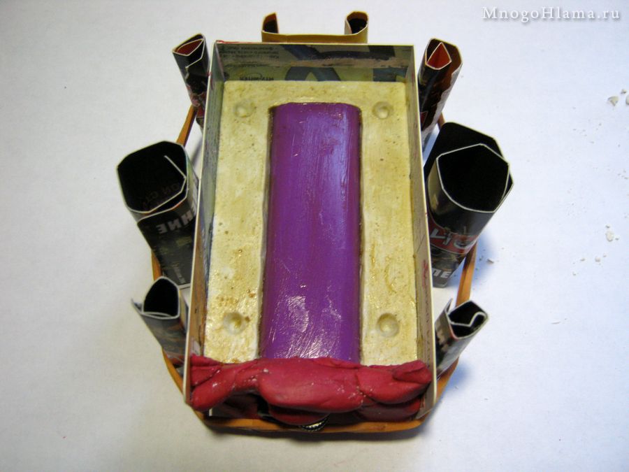 Отливка ложа по зажигалке