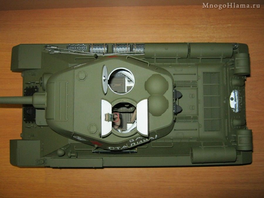 Т-34/85 от Trumpeter в масштабе 1:16