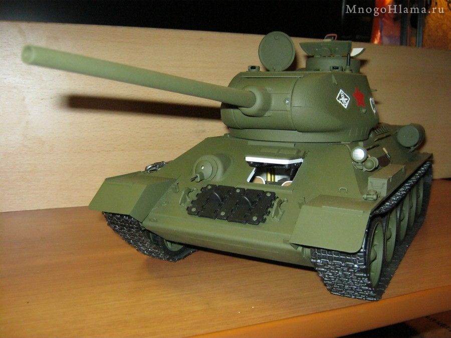 Т-34/85 от Trumpeter в масштабе 1:16