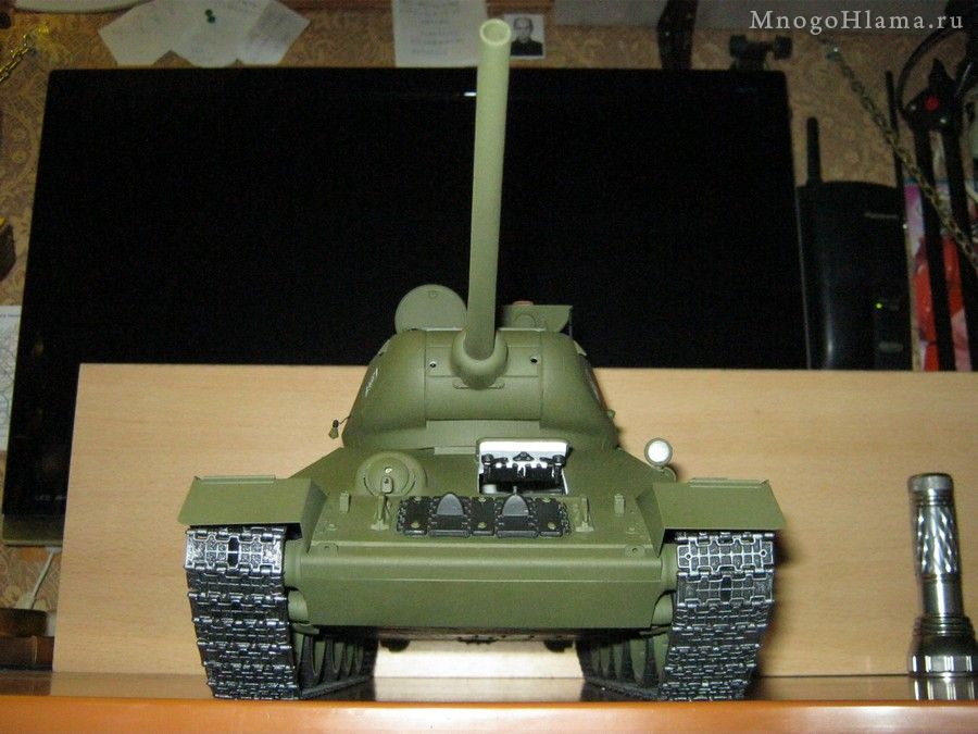Сборка Т-34/85 от Trumpeter в масштабе 1:16
