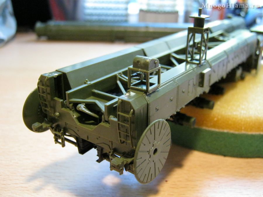 Сборка модели ракетного комплекса Тополь (SS-25) 1/72 Звезда