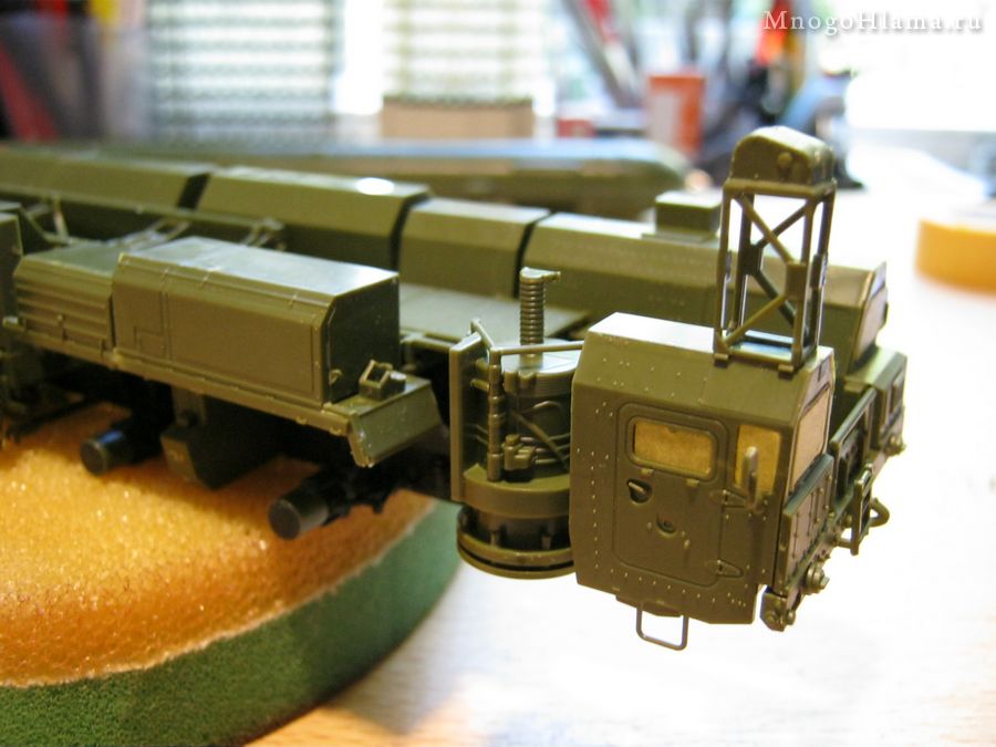 Сборка модели ракетного комплекса Тополь (SS-25) 1/72 Звезда