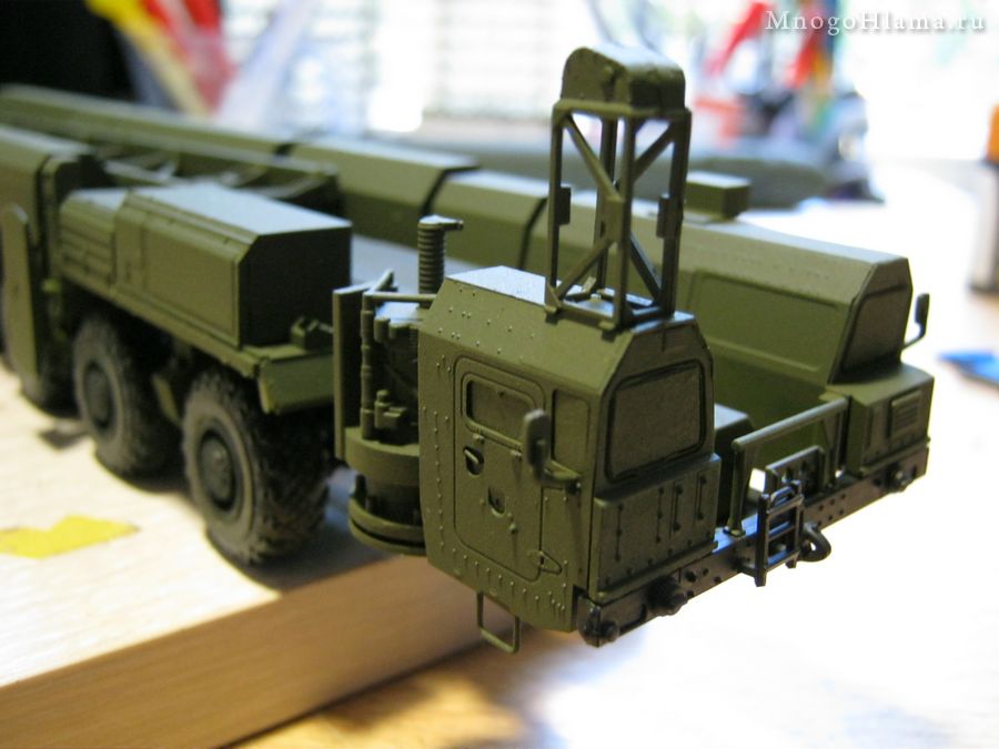 Сборка модели ракетного комплекса Тополь (SS-25) 1/72 Звезда