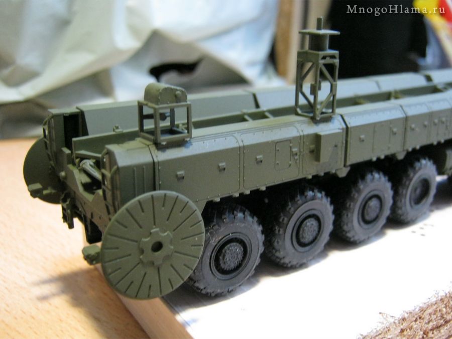 Сборка модели ракетного комплекса Тополь (SS-25) 1/72 Звезда
