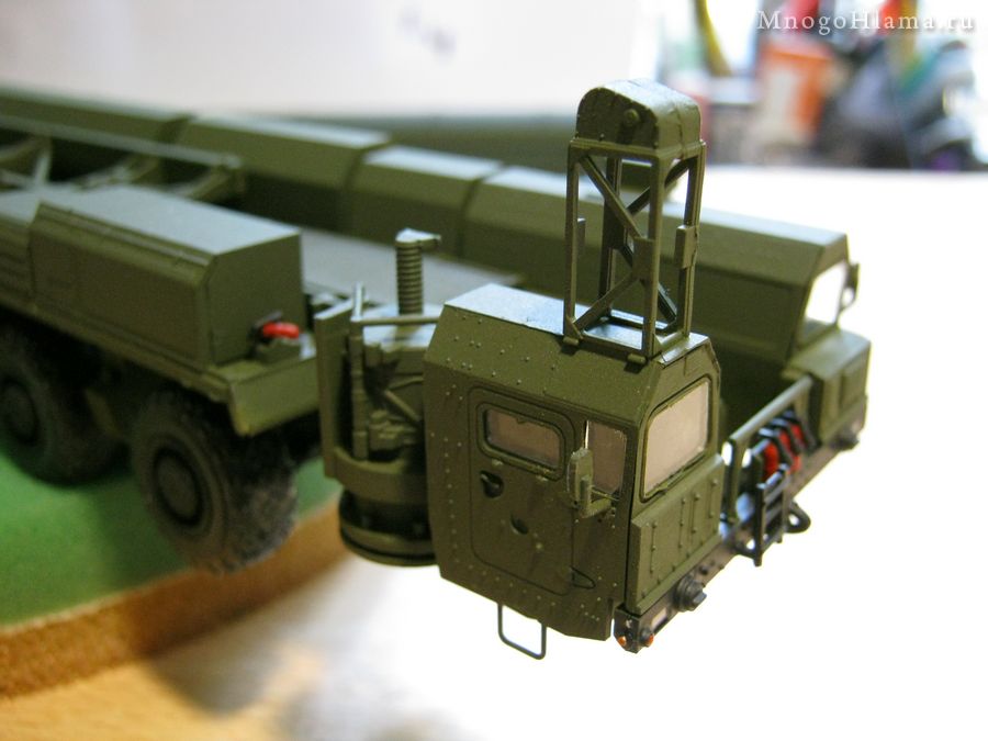 Сборка модели ракетного комплекса Тополь (SS-25) 1/72 Звезда