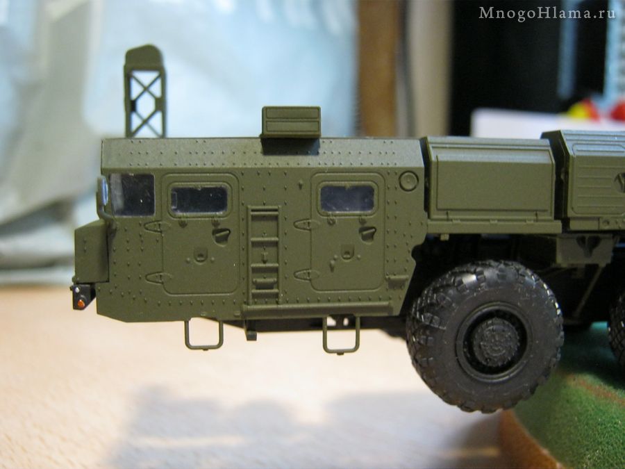 Сборка модели ракетного комплекса Тополь (SS-25) 1/72 Звезда
